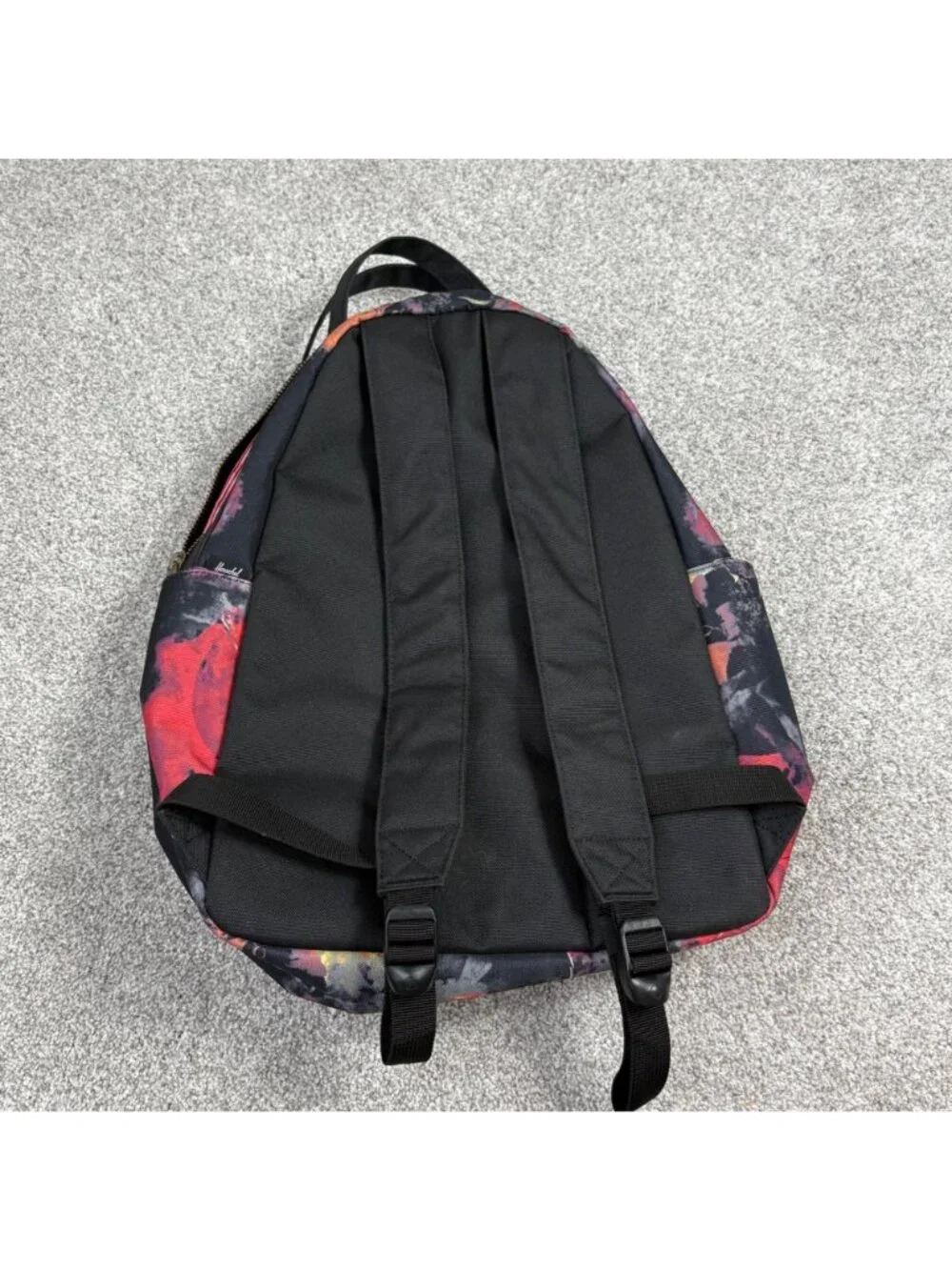 Herschel Supply Company Backpack Watercolor Floral Black Purple